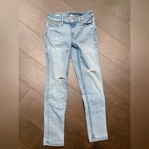 Calvin Klein skinny ankle jeans